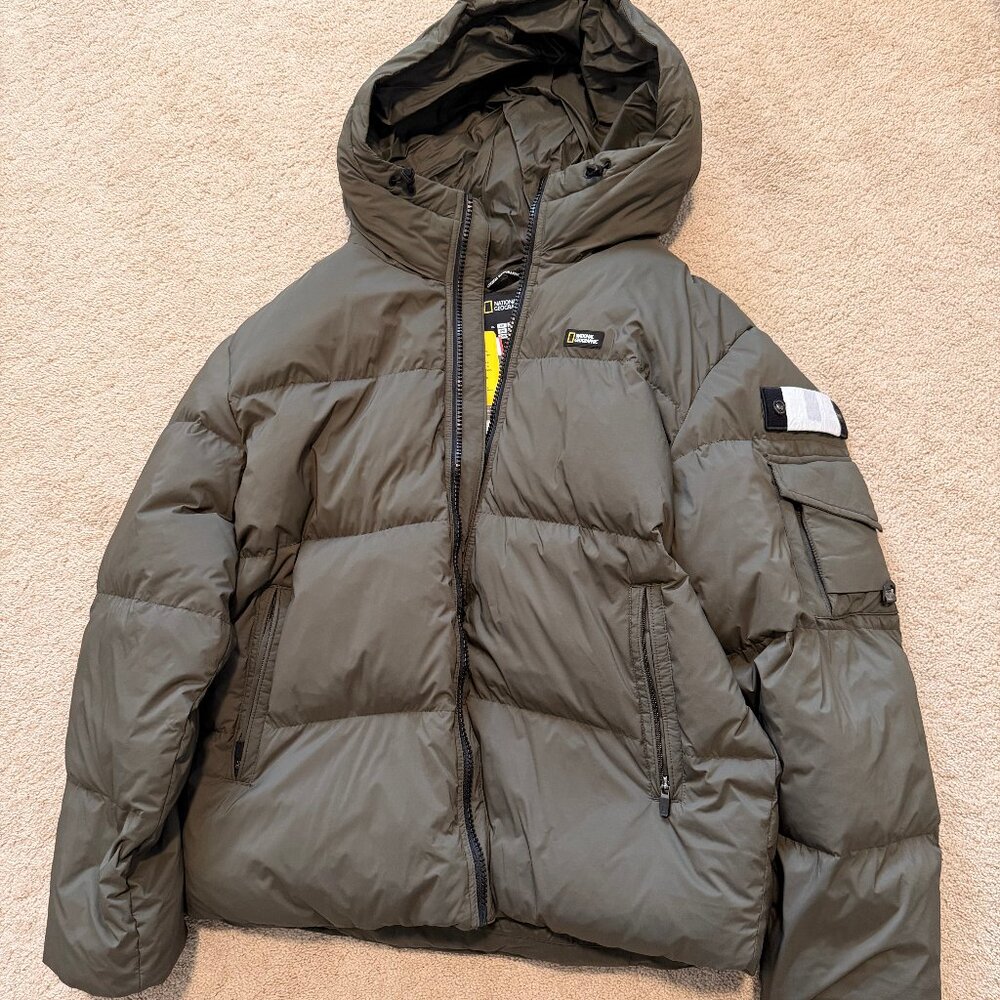 National Geographic Hungarian Goose Down Jacket Korean
